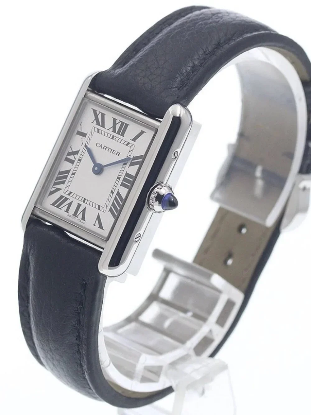 CARTIER Tank Must SM WSTA0042 Silver Dial Quartz Ladies Watch_966318